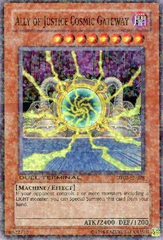 Ally of Justice Cosmic Gateway [DT02-EN028] Super Rare | Gamers Paradise