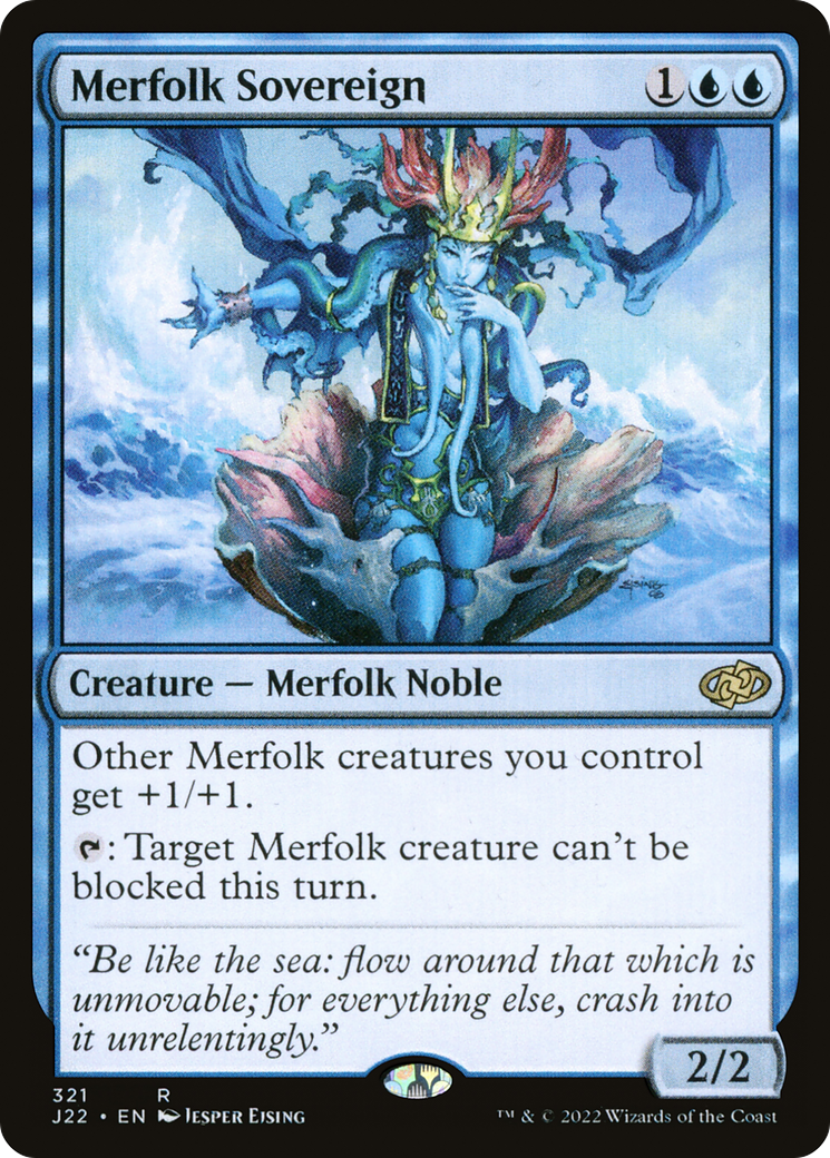 Merfolk Sovereign [Jumpstart 2022] | Gamers Paradise