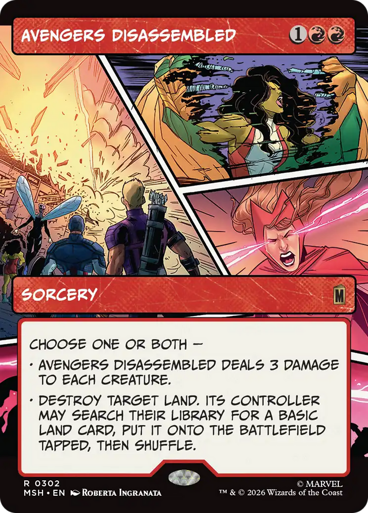 Avengers Disassembled (Borderless) [Marvel Super Heroes] | Gamers Paradise