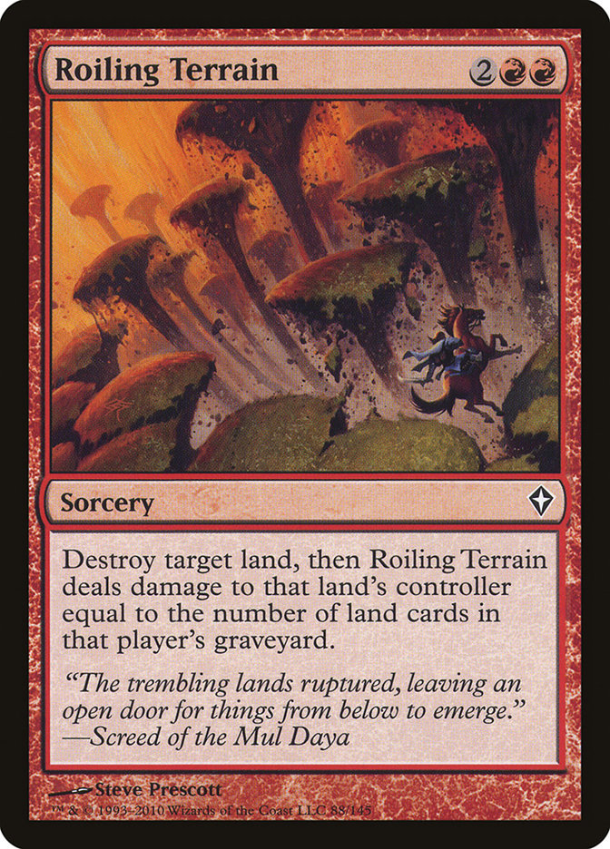 Roiling Terrain [Worldwake] | Gamers Paradise