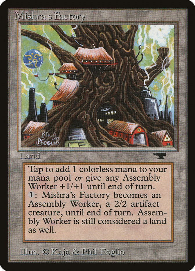 Mishra's Factory (Light Green Background) [Antiquities] | Gamers Paradise