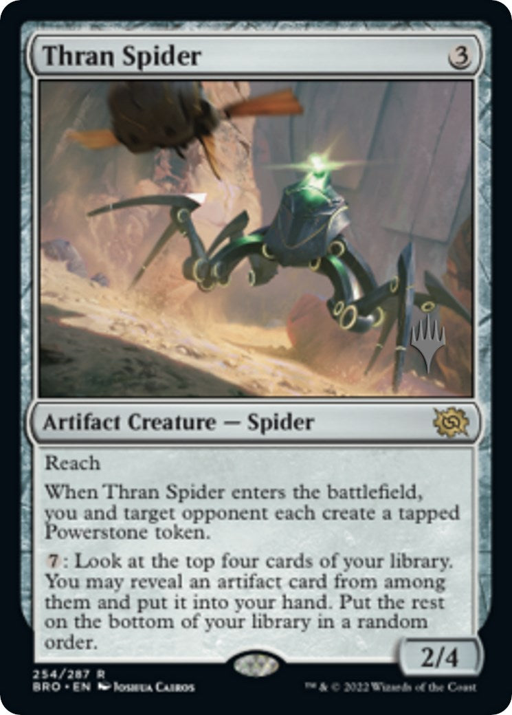 Thran Spider (Promo Pack) [The Brothers' War Promos] | Gamers Paradise