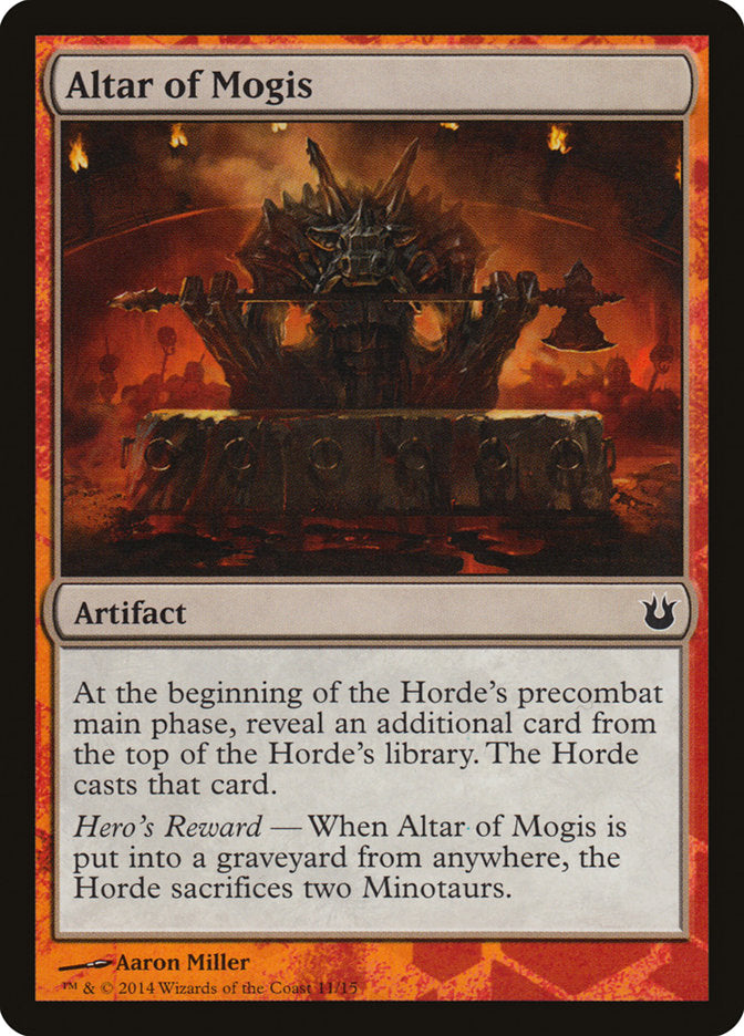 Altar of Mogis [Born of the Gods Battle the Horde] | Gamers Paradise