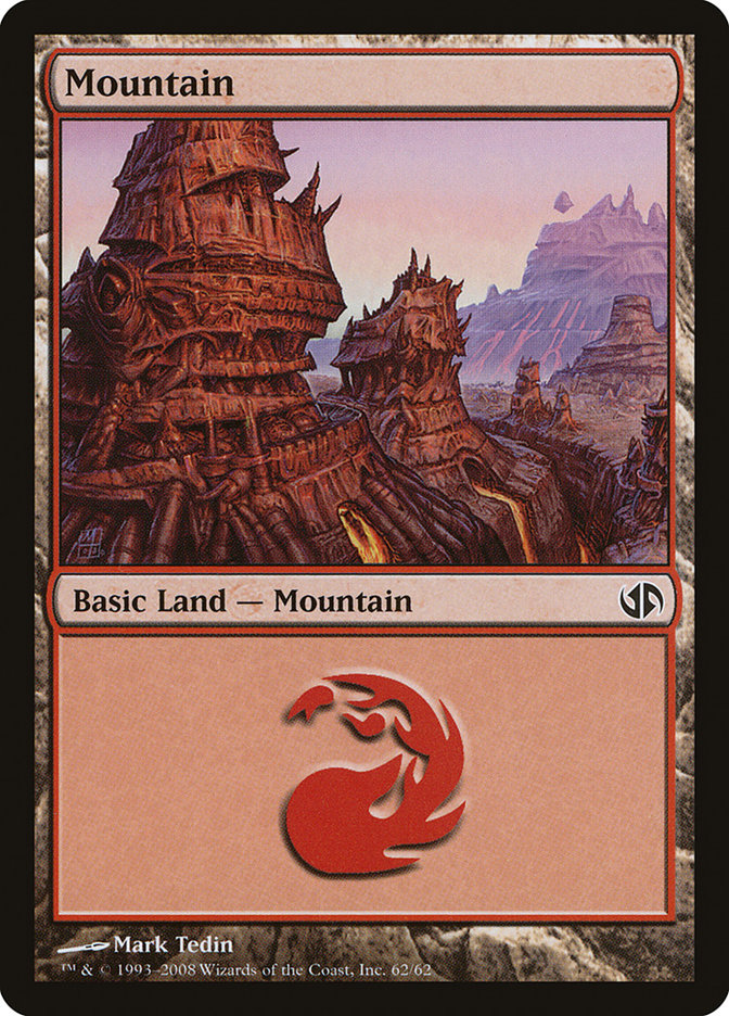 Mountain (62) [Duel Decks: Jace vs. Chandra] | Gamers Paradise