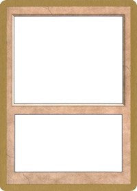 2001 World Championship Blank Card [World Championship Decks 2001] | Gamers Paradise
