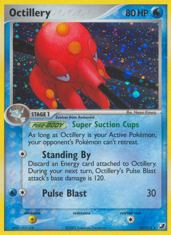 Octillery (10/115) [EX: Unseen Forces] | Gamers Paradise