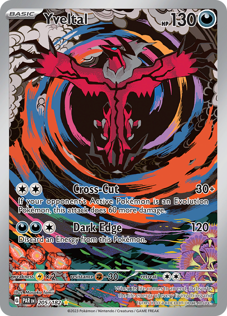 Yveltal (205/182) [Scarlet & Violet: Paradox Rift] | Gamers Paradise