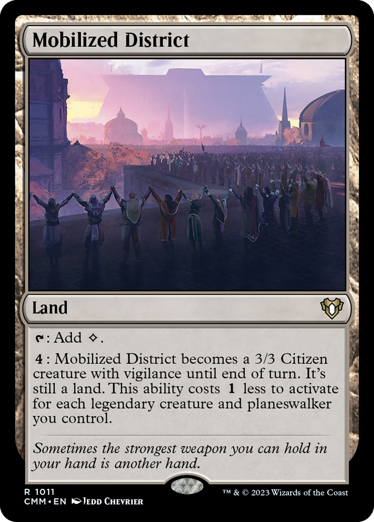 Mobilized District [Commander Masters] | Gamers Paradise