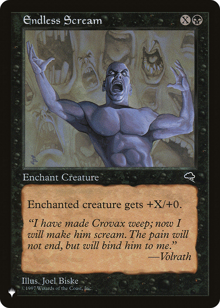 Endless Scream [The List Reprints] | Gamers Paradise