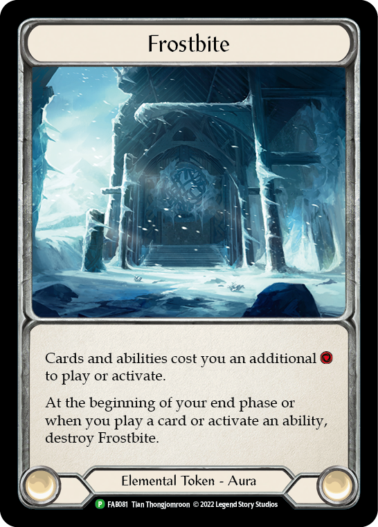 Frostbite [FAB081] (Promo)  Cold Foil | Gamers Paradise