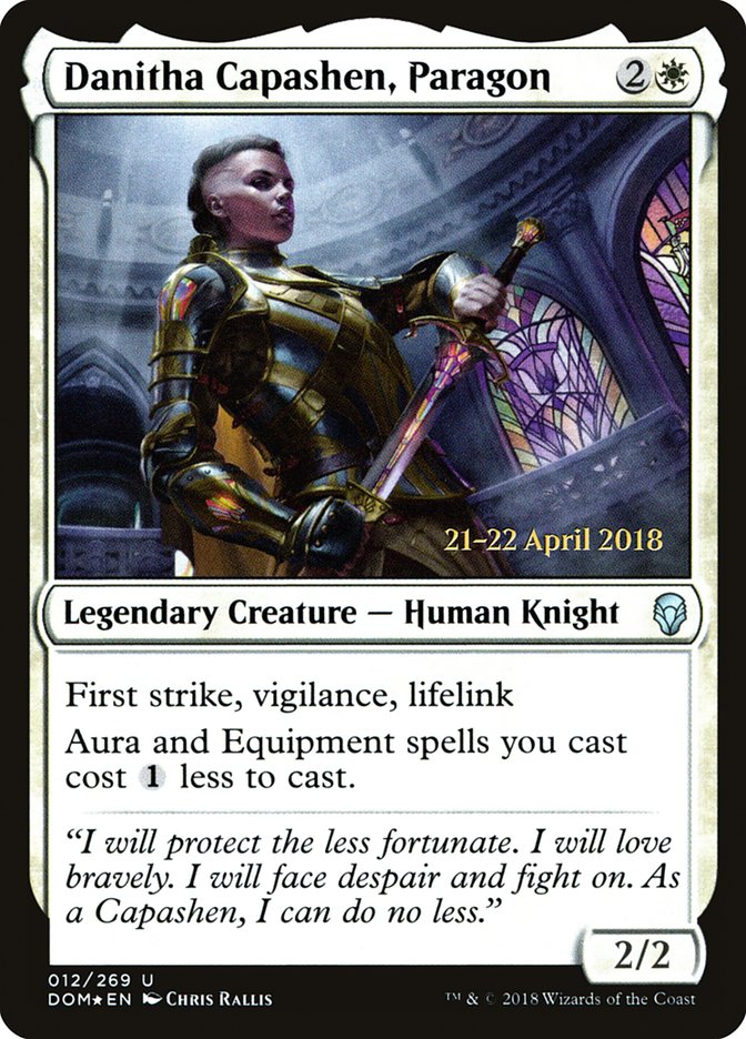 Danitha Capashen, Paragon [Dominaria Prerelease Promos] | Gamers Paradise