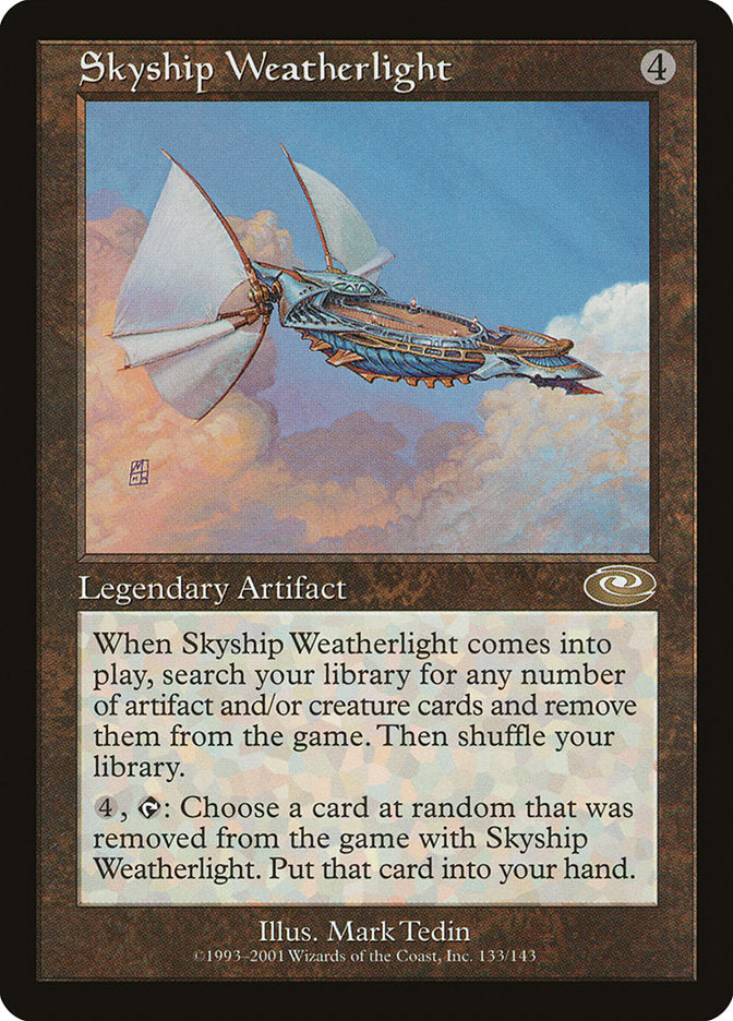 Skyship Weatherlight (Mark Tedin) [Planeshift] | Gamers Paradise