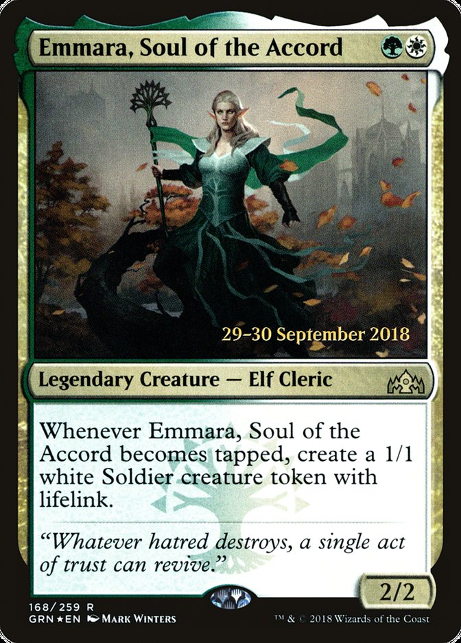 Emmara, Soul of the Accord [Guilds of Ravnica Prerelease Promos] | Gamers Paradise