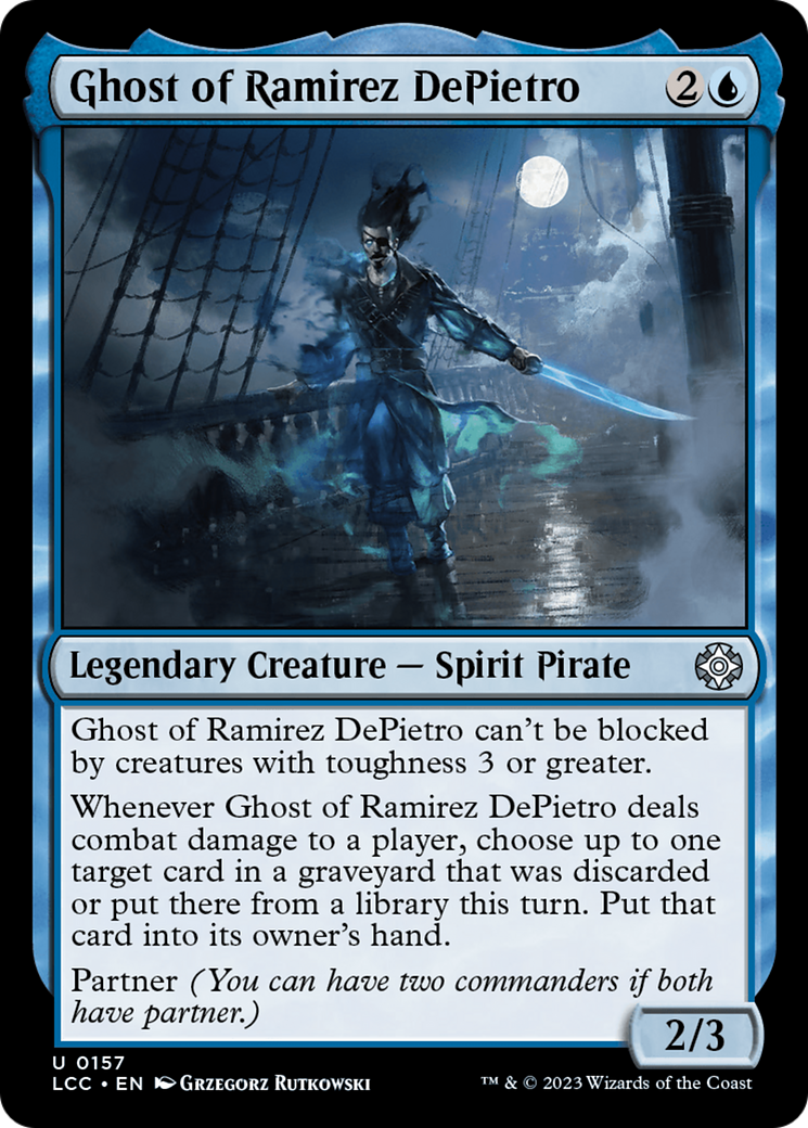 Ghost of Ramirez DePietro [The Lost Caverns of Ixalan Commander] | Gamers Paradise