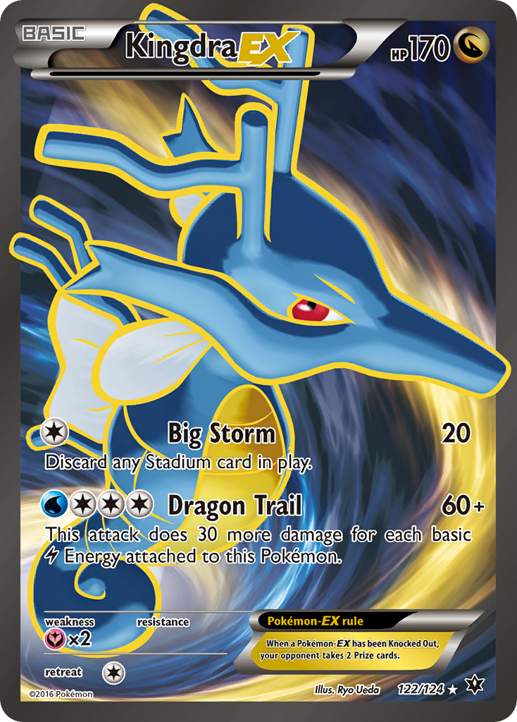 Kingdra EX (122/124) [XY: Fates Collide] | Gamers Paradise