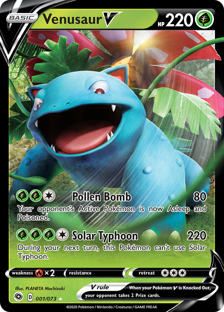 Venusaur V (001/073) [Sword & Shield: Champion's Path] | Gamers Paradise