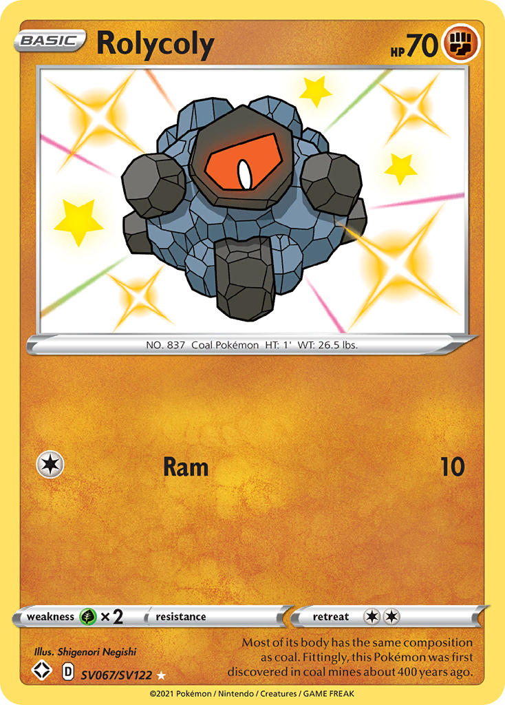 Rolycoly (SV067/SV122) [Sword & Shield: Shining Fates] | Gamers Paradise