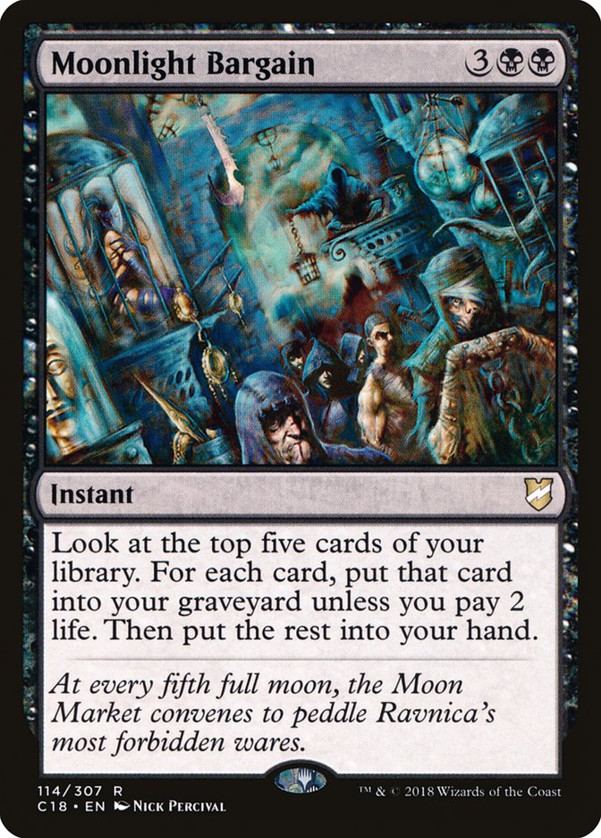 Moonlight Bargain [Commander 2018] | Gamers Paradise
