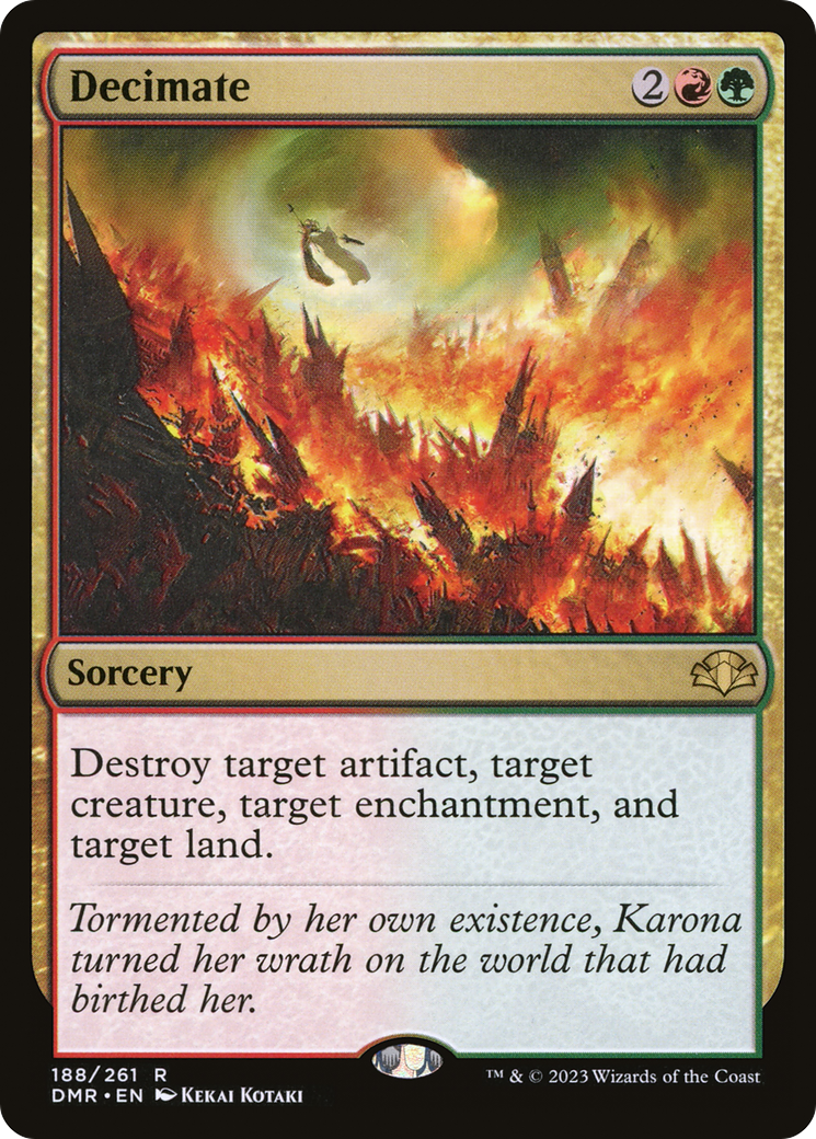 Decimate [Dominaria Remastered] | Gamers Paradise