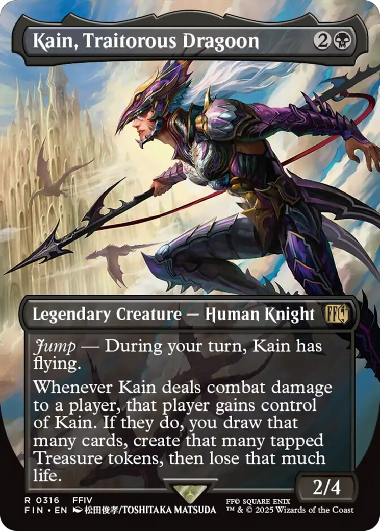 Kain, Traitorous Dragoon (Borderless) [FINAL FANTASY] | Gamers Paradise