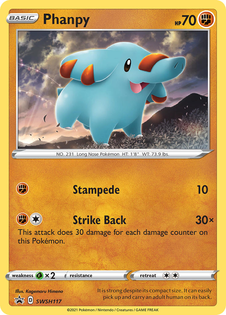 Phanpy (SWSH117) [Sword & Shield: Black Star Promos] | Gamers Paradise