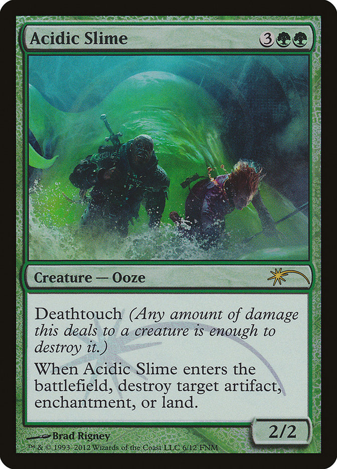 Acidic Slime [Friday Night Magic 2012] | Gamers Paradise