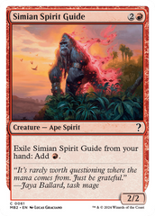 Simian Spirit Guide (White Border) [Mystery Booster 2] | Gamers Paradise