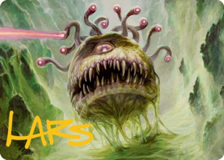 Beholder Art Card (Gold-Stamped Signature) [Dungeons & Dragons: Adventures in the Forgotten Realms Art Series] | Gamers Paradise