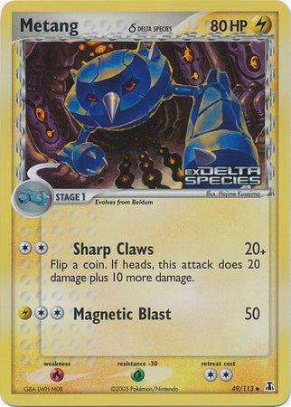 Metang (49/113) (Delta Species) (Stamped) [EX: Delta Species] | Gamers Paradise
