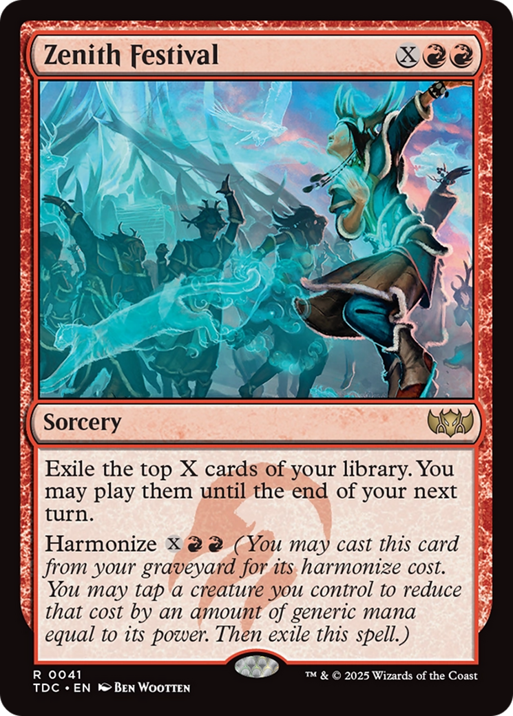 Zenith Festival [Tarkir: Dragonstorm Commander] | Gamers Paradise