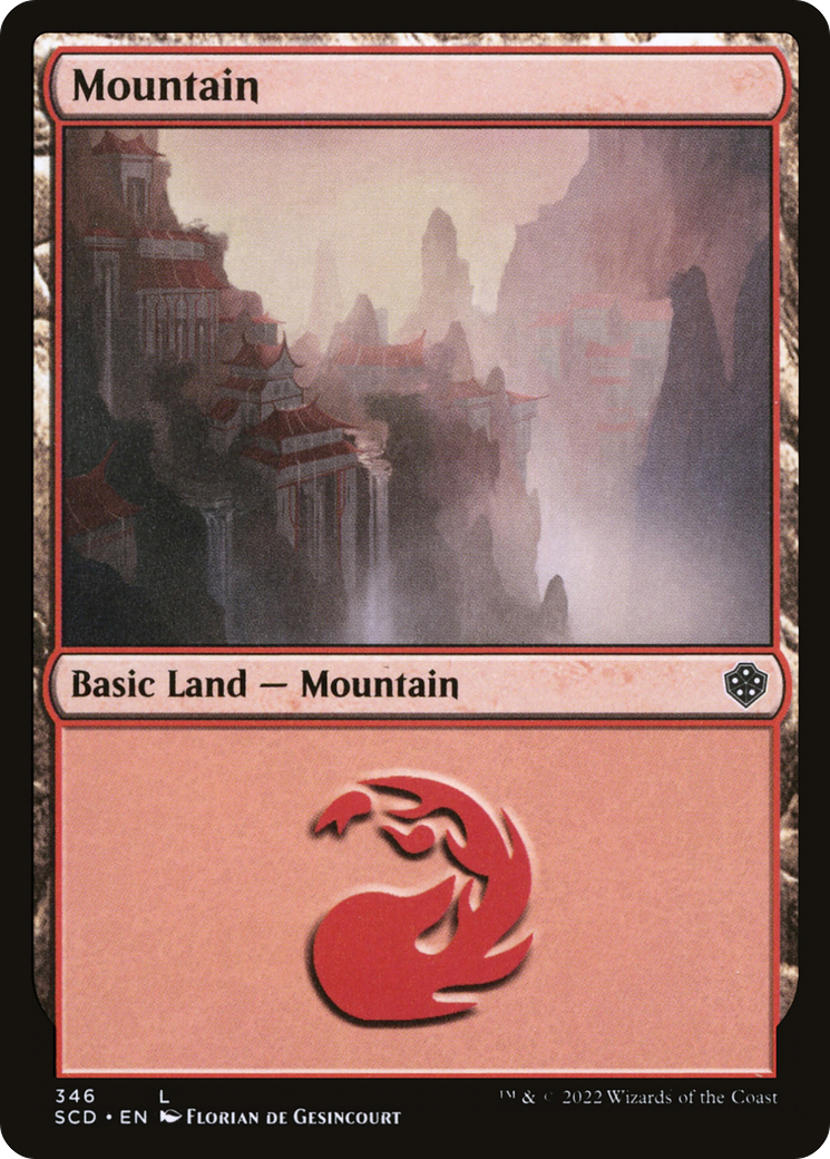 Mountain (346) [Starter Commander Decks] | Gamers Paradise
