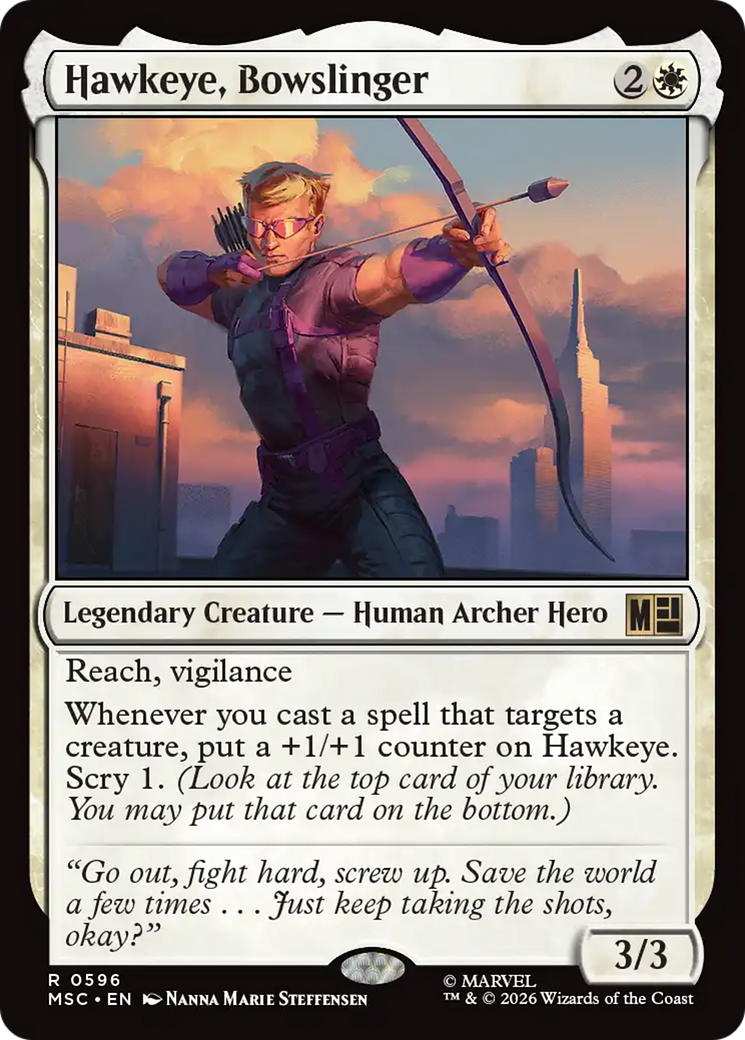 Hawkeye, Bowslinger [Marvel Super Heroes Commander] | Gamers Paradise