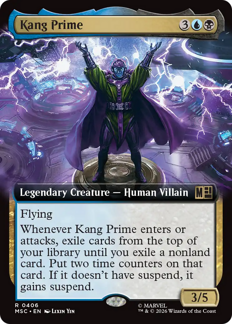 Kang Prime (Extended Art) [Marvel Super Heroes Commander] | Gamers Paradise
