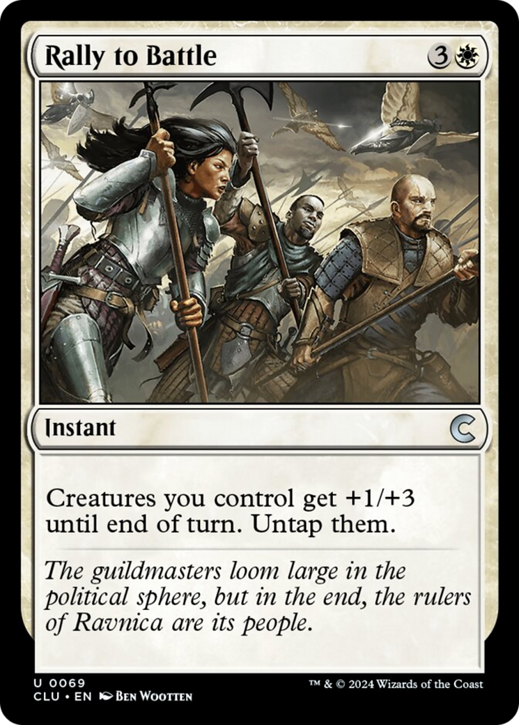 Rally to Battle [Ravnica: Clue Edition] | Gamers Paradise