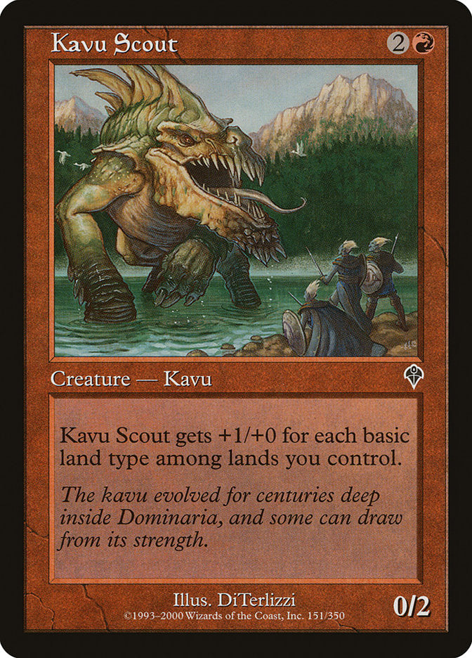 Kavu Scout [Invasion] | Gamers Paradise