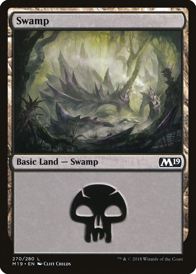 Swamp (270) [Core Set 2019] | Gamers Paradise