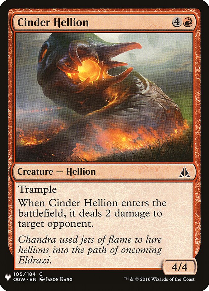Cinder Hellion [Mystery Booster] | Gamers Paradise