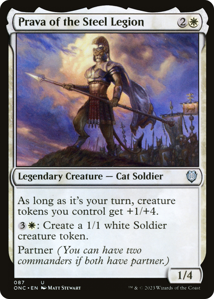 Prava of the Steel Legion [Phyrexia: All Will Be One Commander] | Gamers Paradise