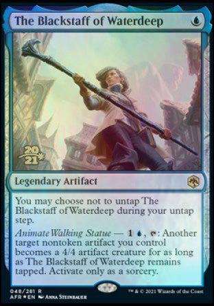 The Blackstaff of Waterdeep [Dungeons & Dragons: Adventures in the Forgotten Realms Prerelease Promos] | Gamers Paradise