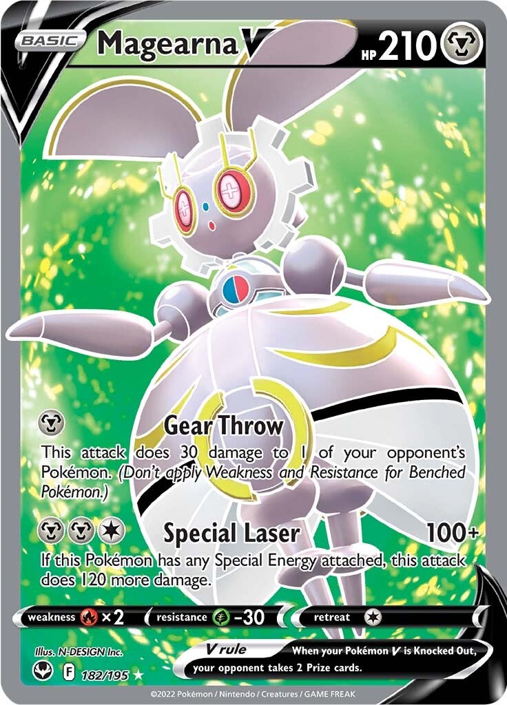 Magearna V (182/195) [Sword & Shield: Silver Tempest] | Gamers Paradise