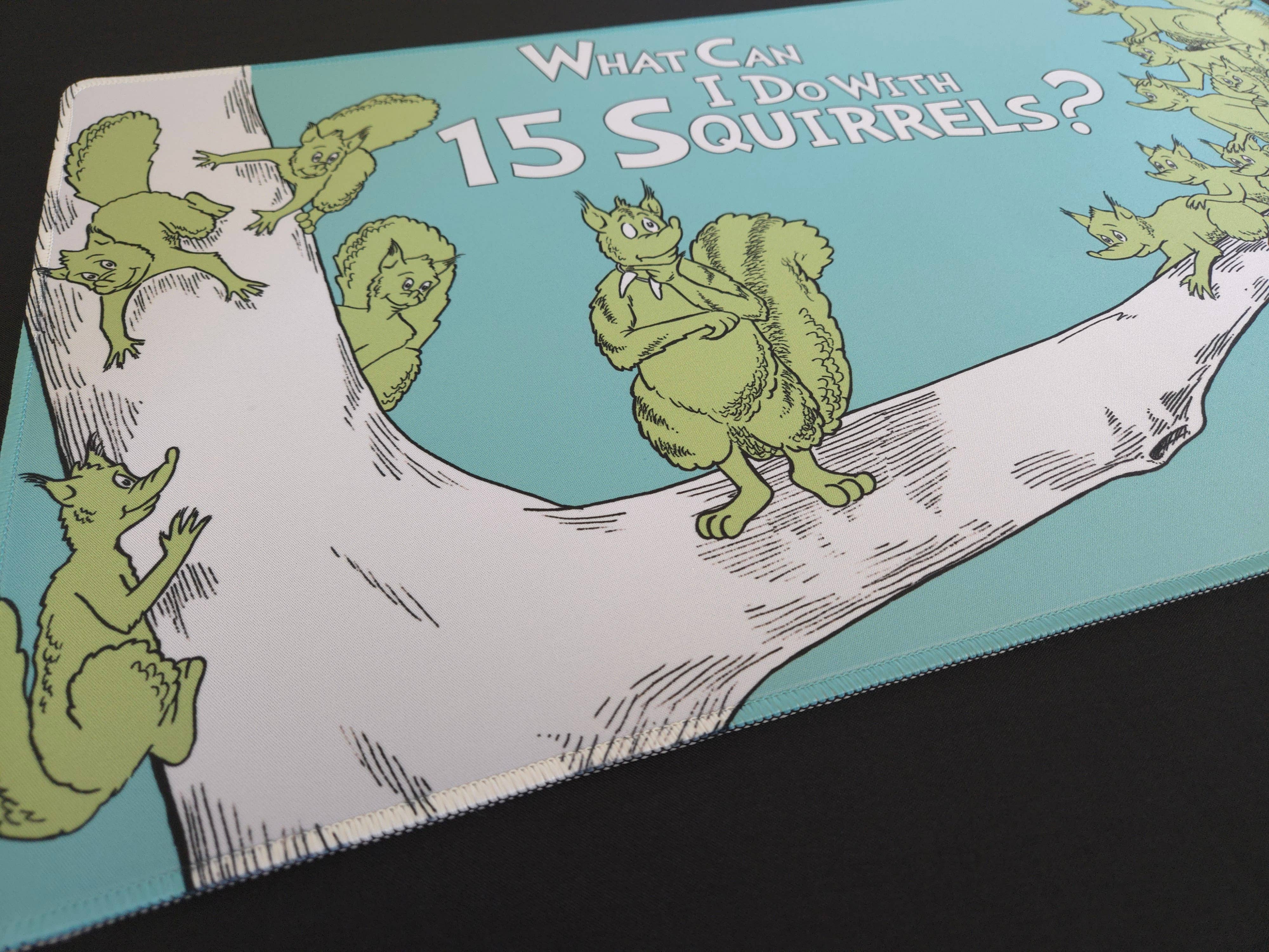 "What Can I Do with 15 Squirrels?" Chatterfang playmat | Gamers Paradise