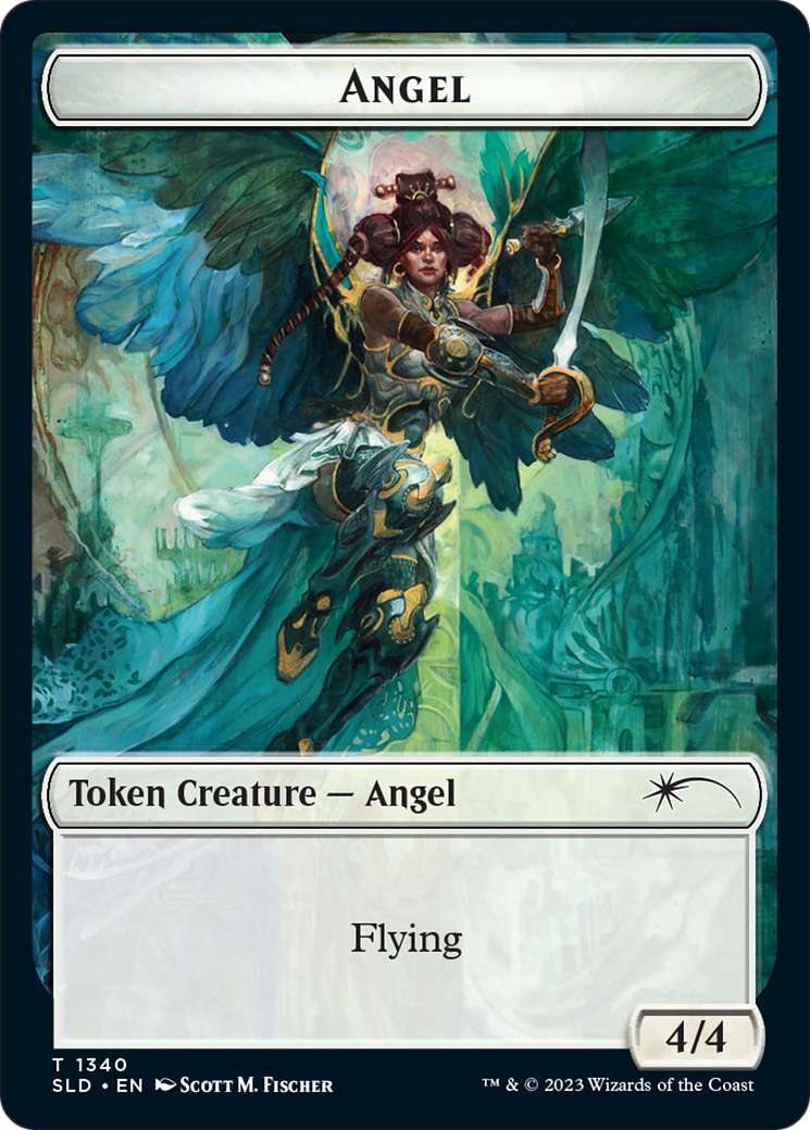 Angel // Spirit Double-Sided Token [Secret Lair Drop Series] | Gamers Paradise