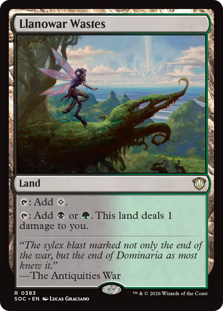 Llanowar Wastes [Secrets of Strixhaven Commander] | Gamers Paradise