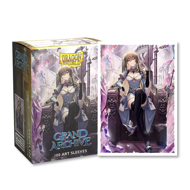 Dragon Shield: Standard 100ct Sleeves - Grand Archive (Merlin, Kingslayer) | Gamers Paradise