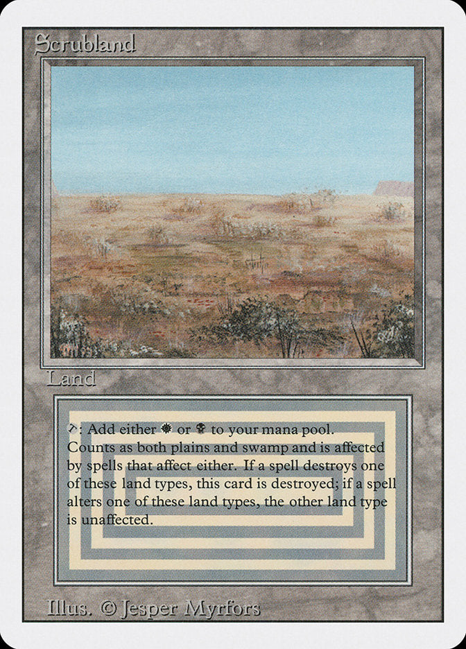 Scrubland [Revised Edition] | Gamers Paradise