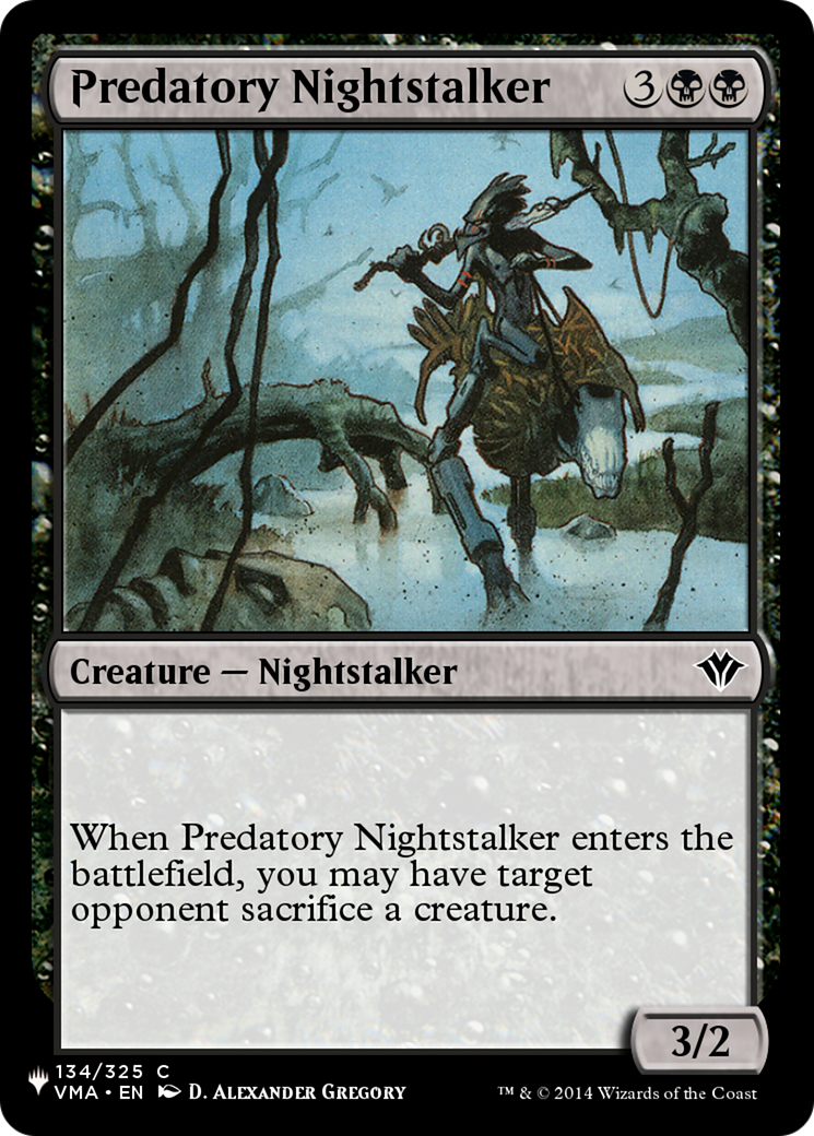 Predatory Nightstalker [The List] | Gamers Paradise