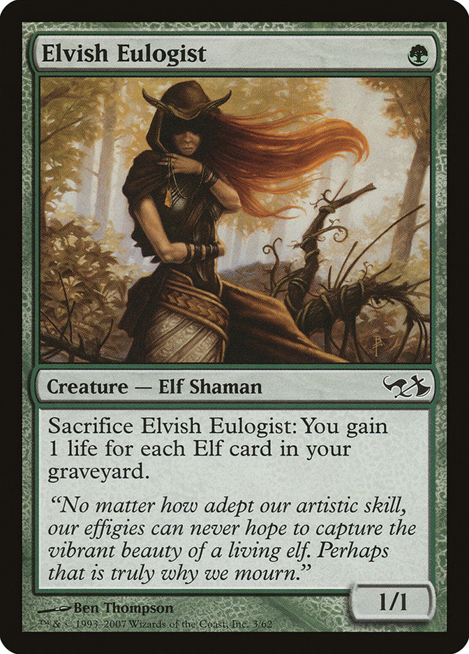 Elvish Eulogist [Duel Decks: Elves vs. Goblins] | Gamers Paradise
