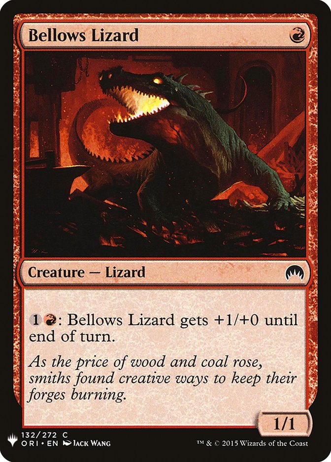 Bellows Lizard [Mystery Booster] | Gamers Paradise