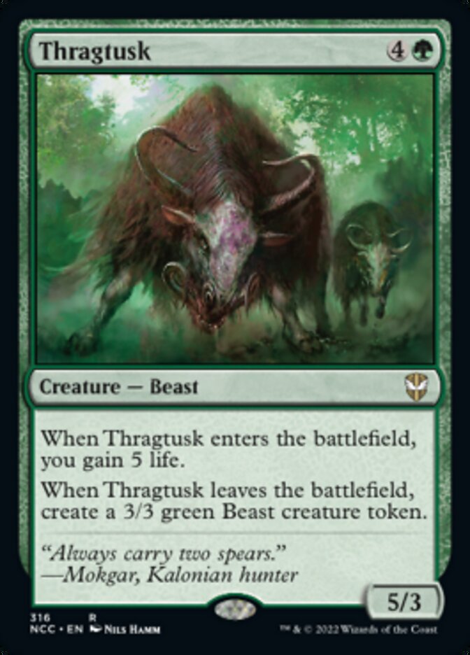 Thragtusk [Streets of New Capenna Commander] | Gamers Paradise