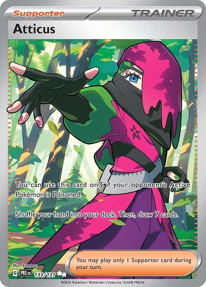 Atticus (133/131) [Scarlet & Violet: Prismatic Evolutions] | Gamers Paradise